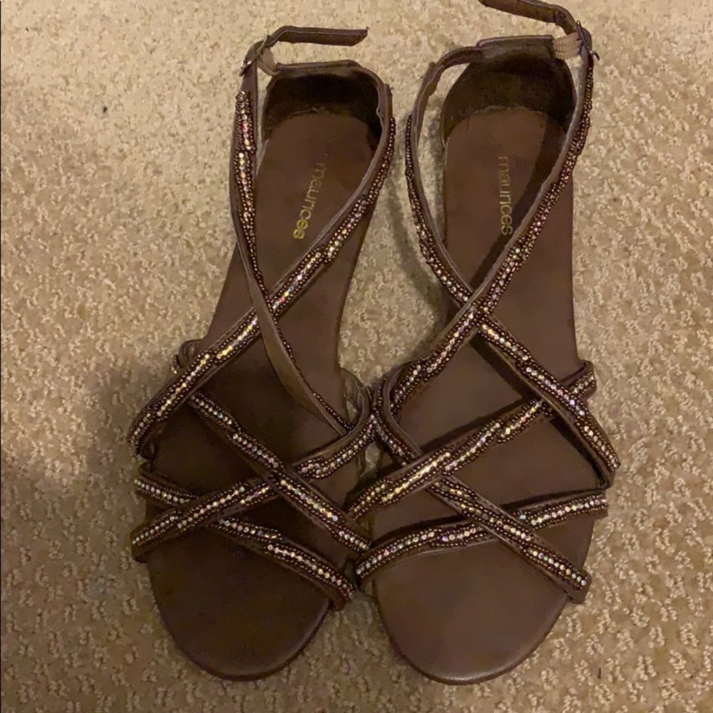 Brown sandals